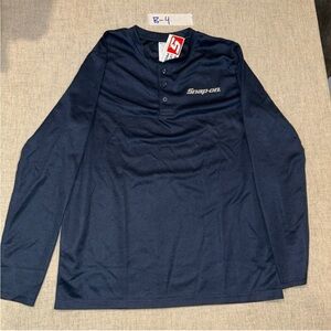Snap-on Navy Long Sleeve Tee